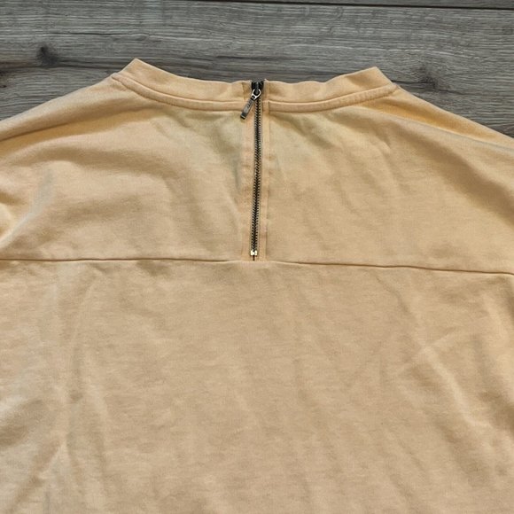 Soft Surroundings On The Go Pullover Sweater SZ Small Marigold Orange Sweatshirt - Picture 6 of 10